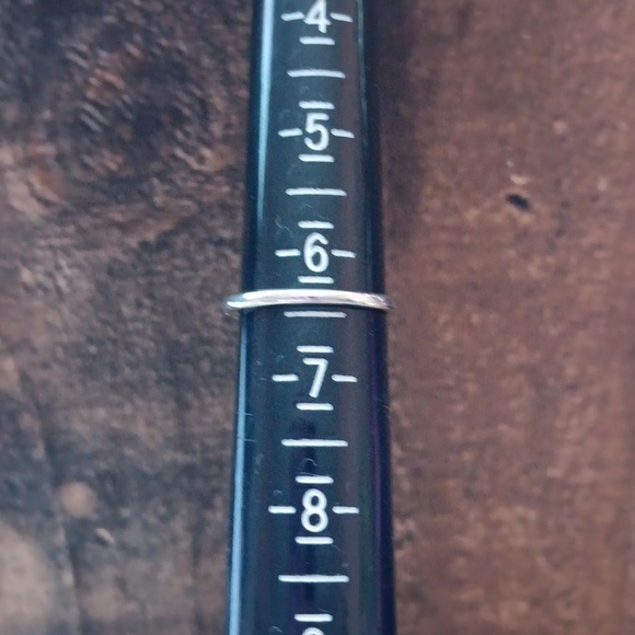 Silver Clear Cubic Zirconia Ring - Picture 11 of 12